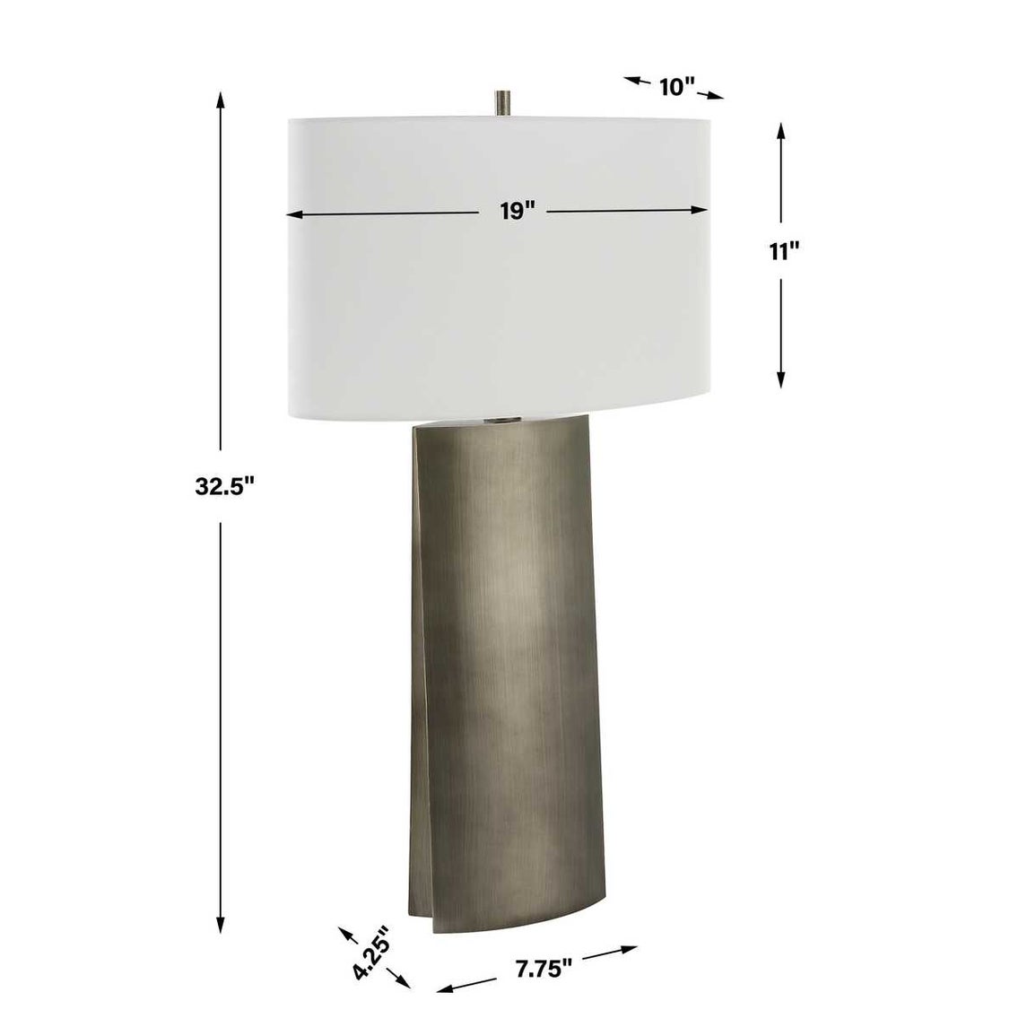 V-Groove Table Lamp / UT 30204 UTTERMOST