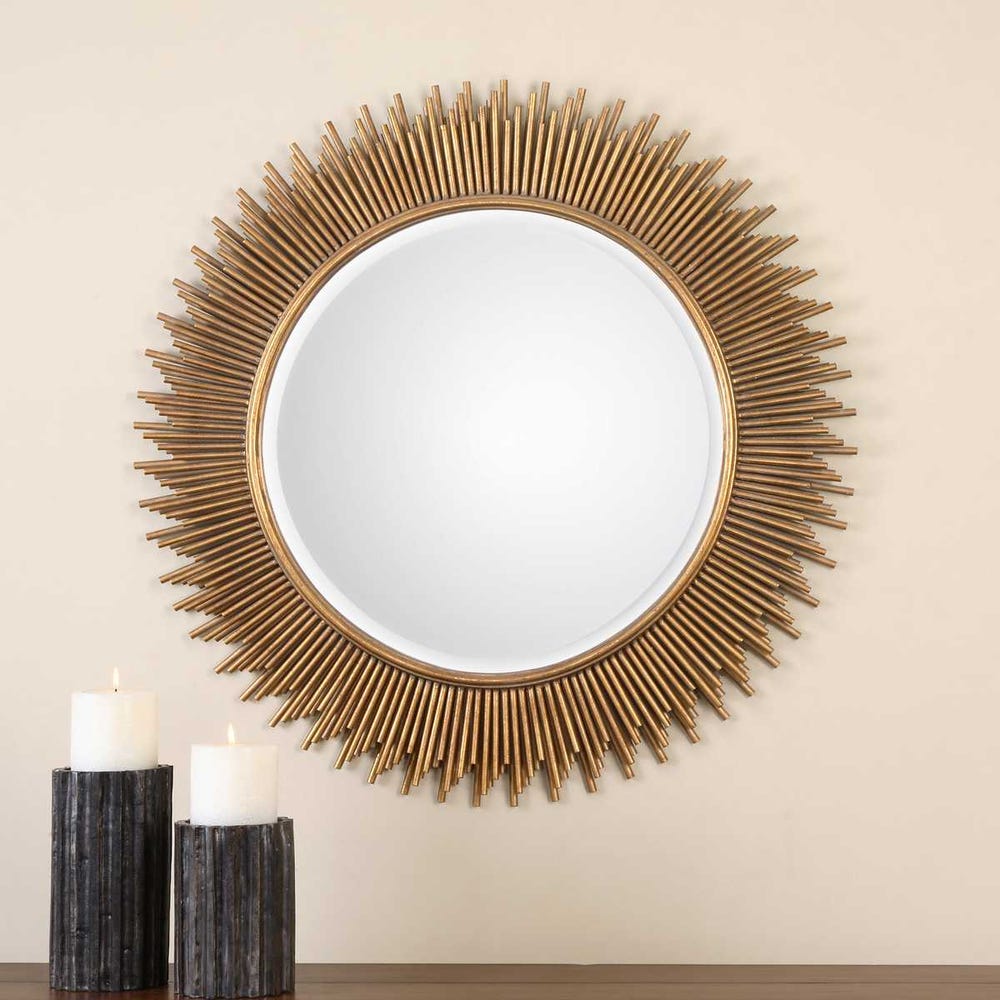 Marlo round mirror / 08137 UTTERMOST