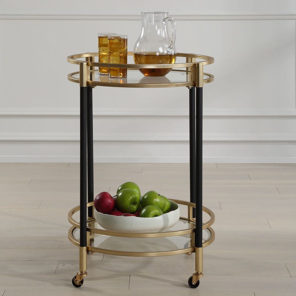 Dolly Bar Cart / 24198 UTTERMOST