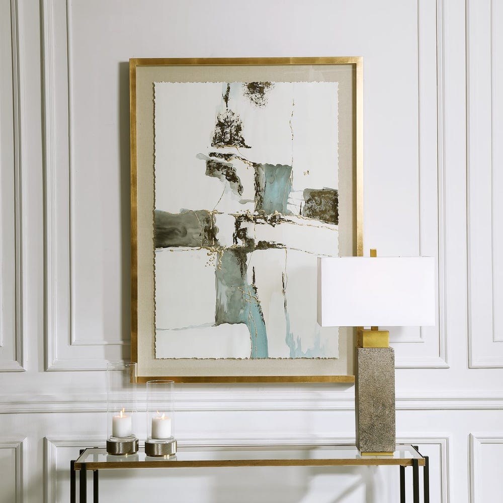 Crosswalk Framed Print / 35373 UTTERMOST