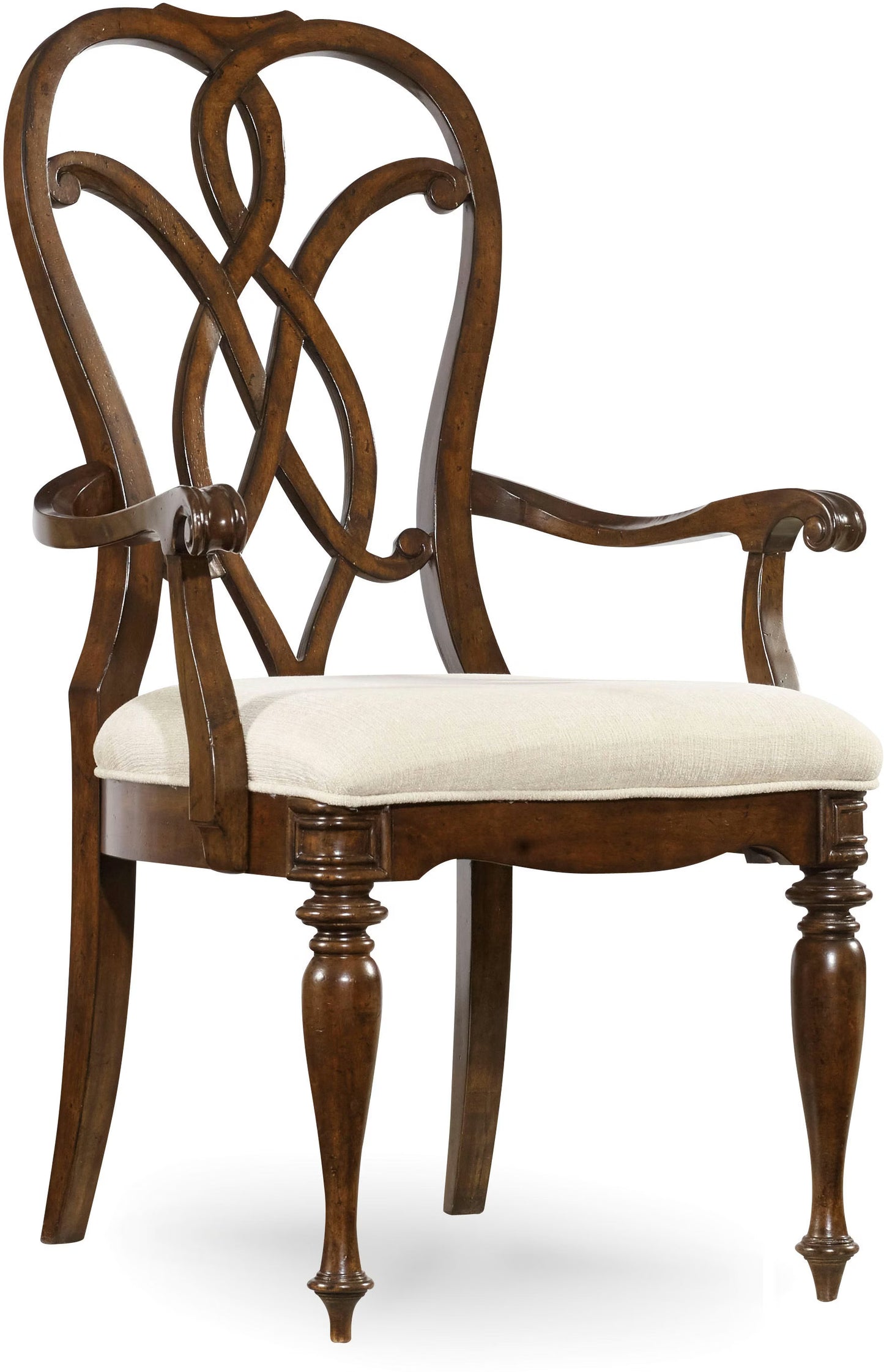 Casual Dining Leesburg Splatback Arm Chair / 5381-75300 HOOKER