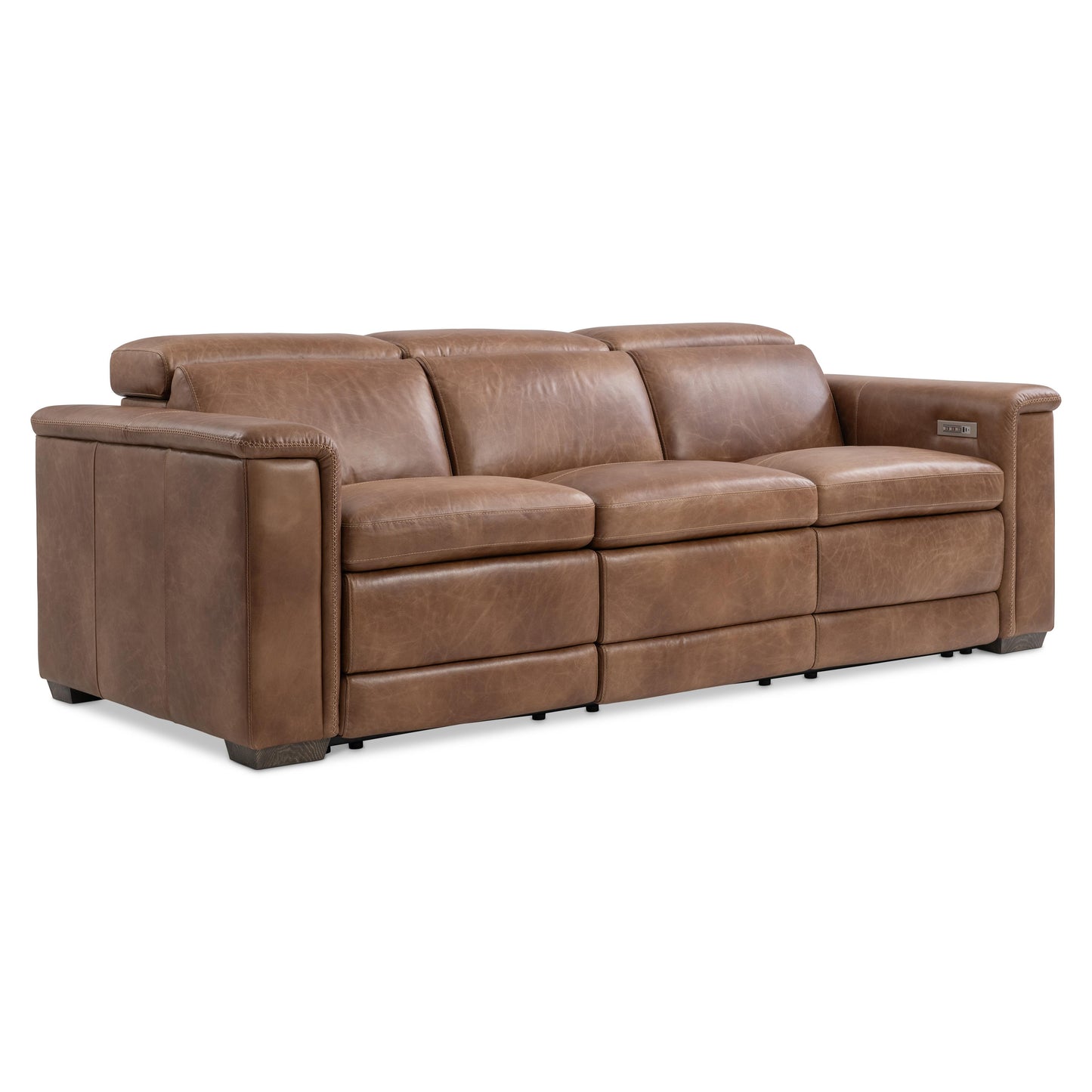 Lioni Leather Power Motion Sofa / 9567RHO BERNHARDT
