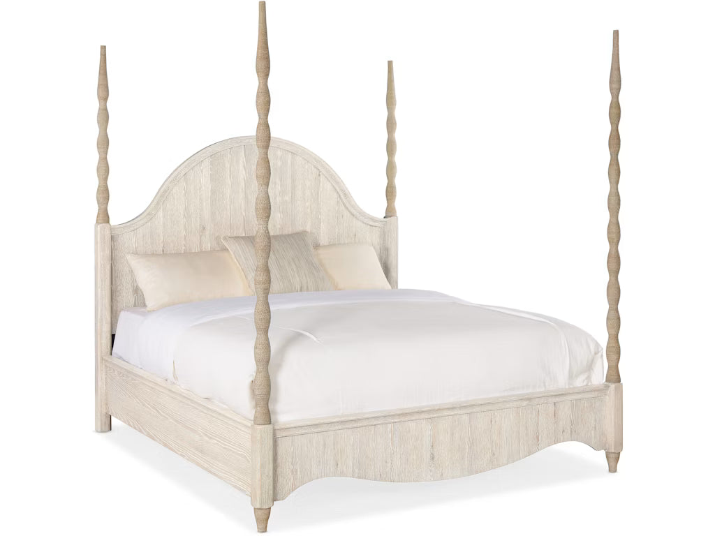 Serenity Jetty King Poster Bed 6350-90666-80