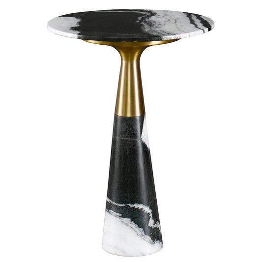Pier Accent Table - Panda Marble / R25128 UTTERMOST