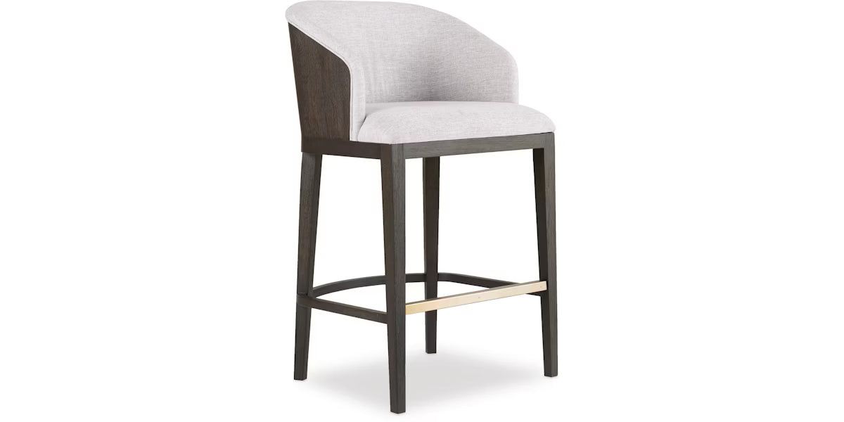 Curata Upholstered Bar Stool 2 / 1600-20860-DKW HOOKER