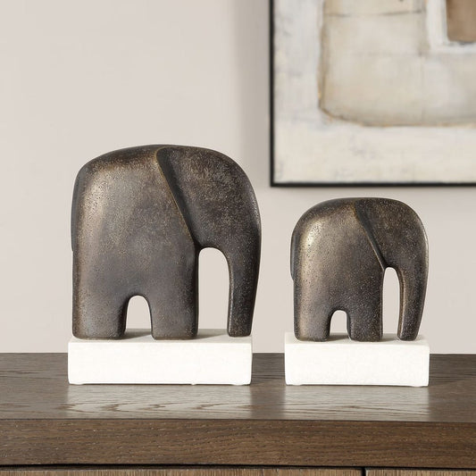 Timeless tusk sculptures s/2 / 18195 UTTERMOST