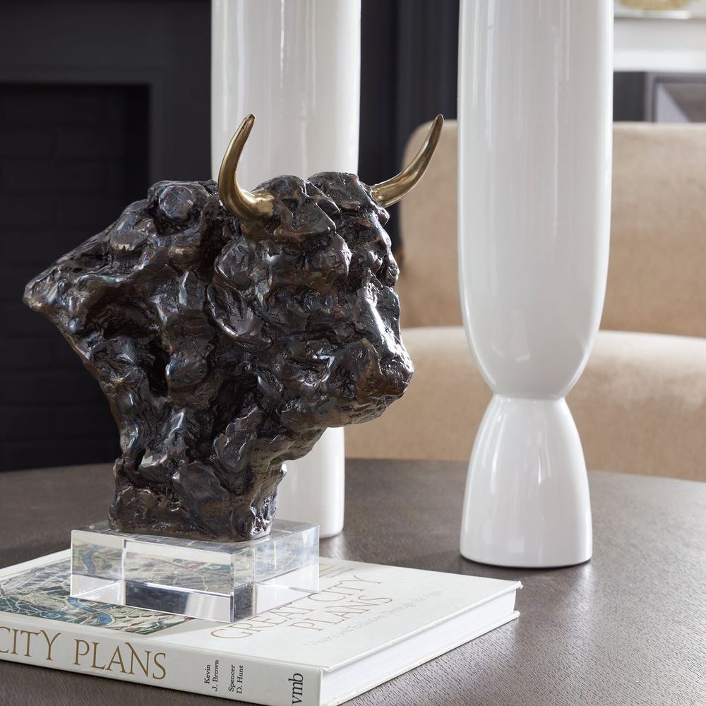 Bison Bust, Sculpture / 18148