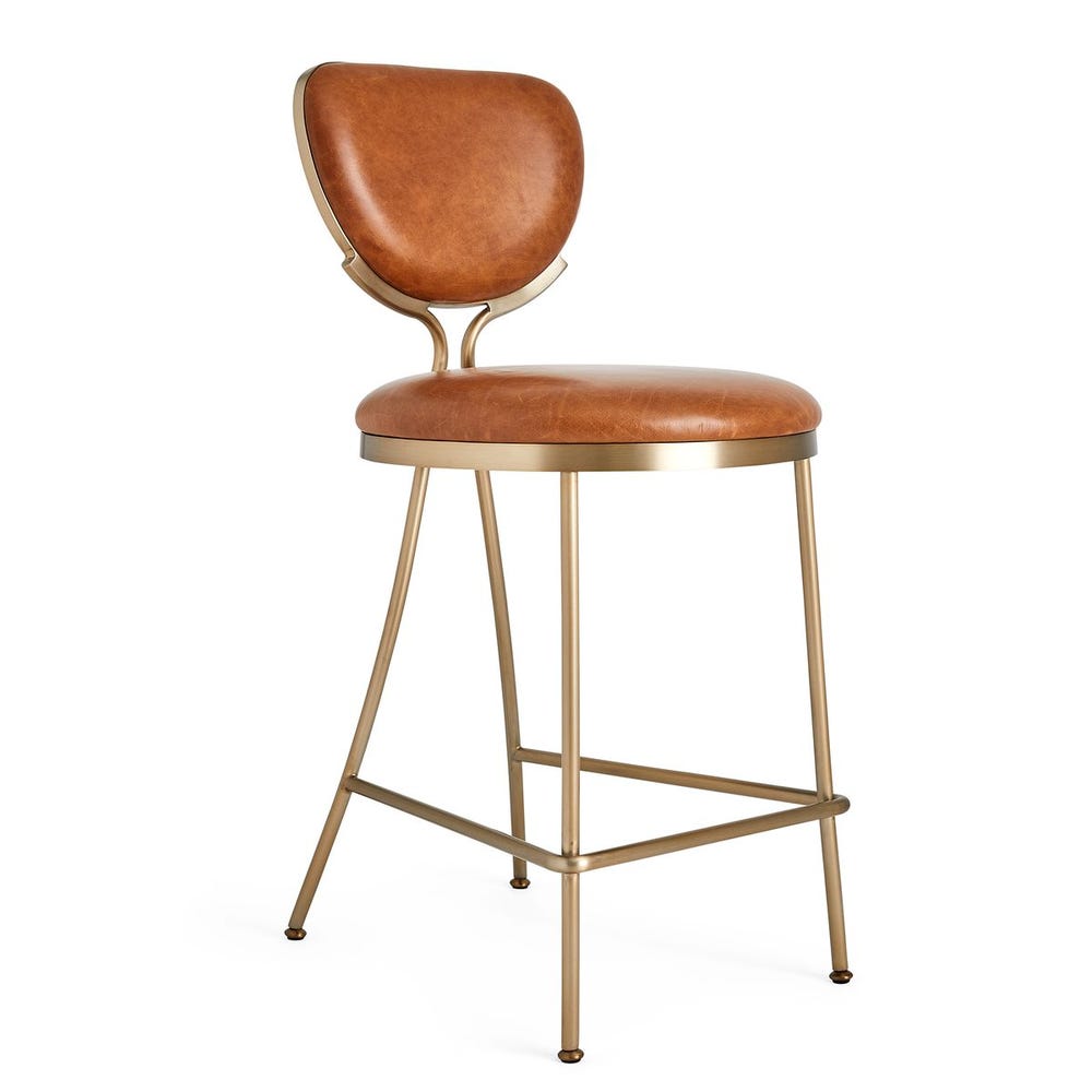 Perch Counter Stool - Dark Caramel / R23775 UTTERMOST
