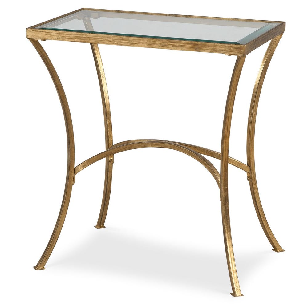 Alayna End Table, Gold /  24641 UTTERMOST