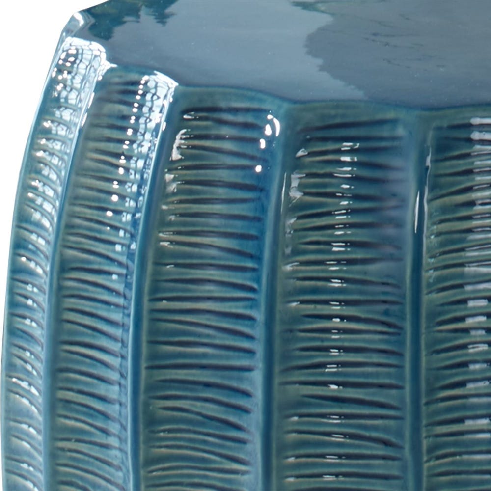 Harbor Garden Stool, Aqua / 25154