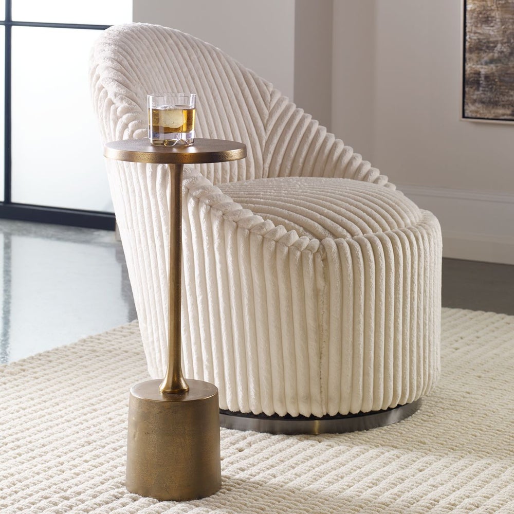 Sanaga Drink Table Gold / UT 25061 UTTERMOST