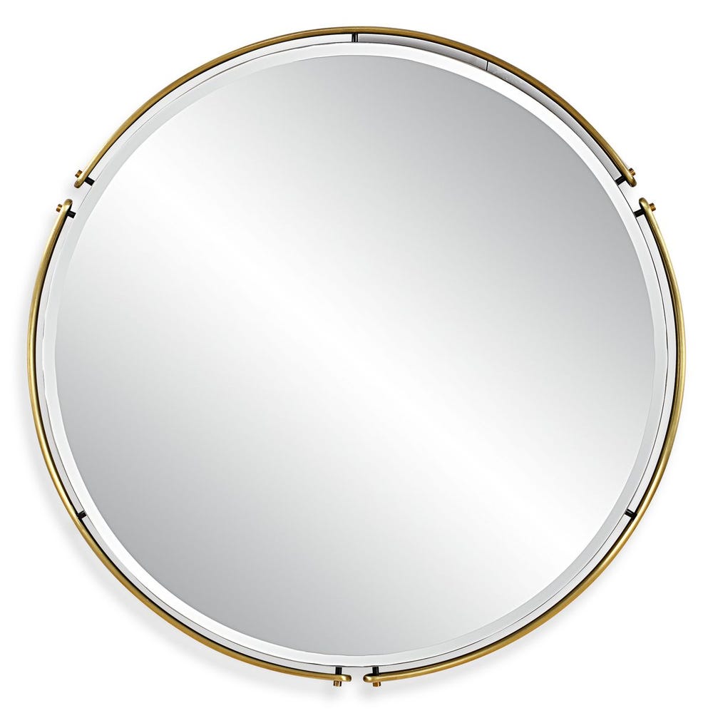 Wesley round mirror / 08216 UTTERMOST