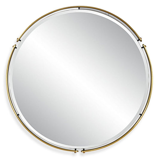 Wesley round mirror / 08216 UTTERMOST