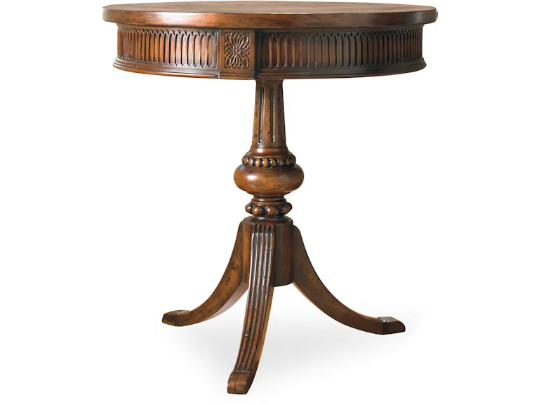 ROUND PEDESTAL ACCENT TABLE /  500-50-828 HOOKER