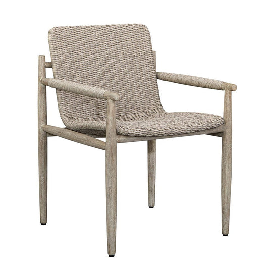 Sumba Outdoor Dining Chair, Oatmeal / 50182 UTTERMOST