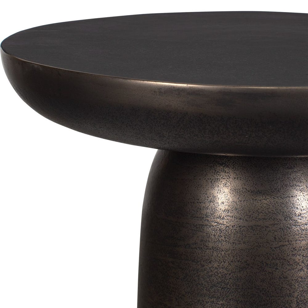 Joppa Indoor-Outdoor Accent Table, Golden Dark Bronze / 50217 UTTERMOST