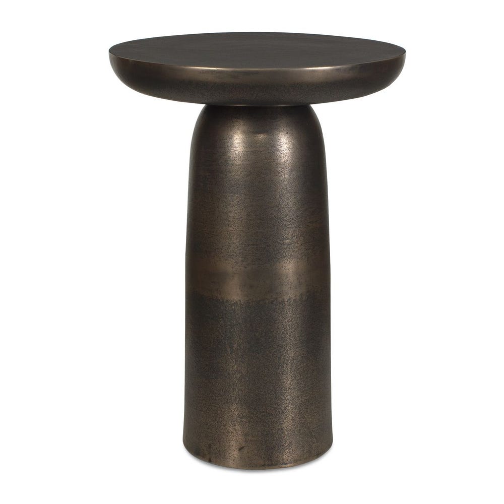 Joppa Indoor-Outdoor Accent Table, Golden Dark Bronze / 50217 UTTERMOST