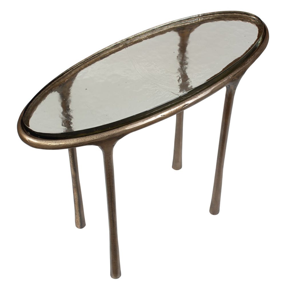 Ata Accent Table, Brass / 50615 UTTERMOST