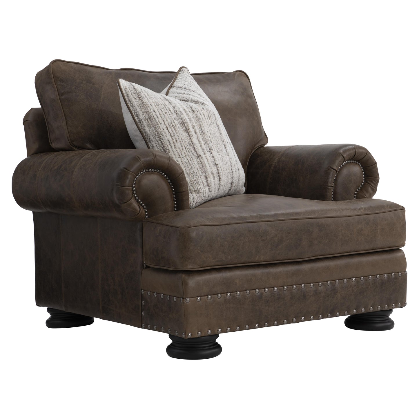 Foster Leather Chair / 5372LMO BERNHARDT