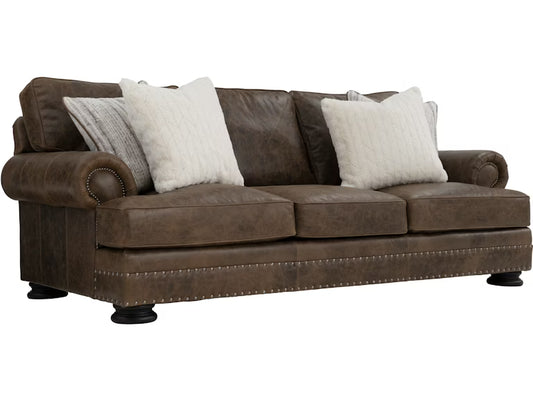 Foster leather sofa / 5337LMO BERNHARDT