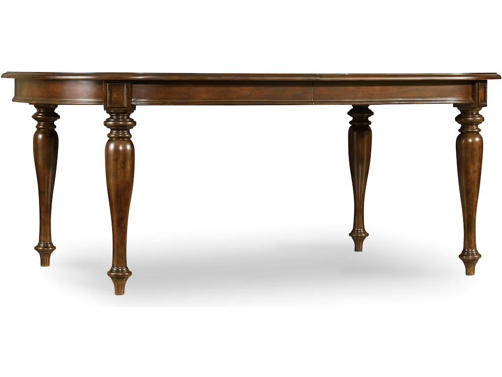 Leesburg Leg Table with Two 18'' Leaves / 5381-75200 HOOKER