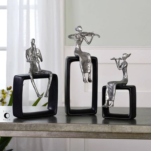 Musical ensemble figurines s/3 /20062 UTTERMOST