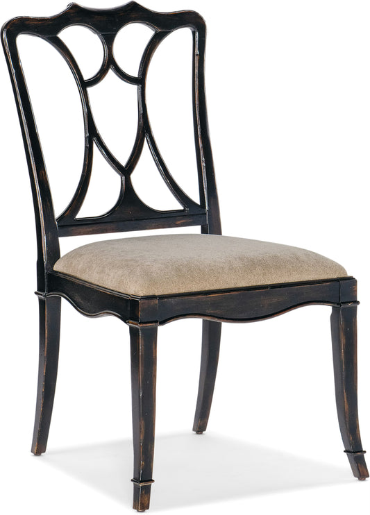 Charleston Upholstered Seat Side Chair / 6750-75310-97