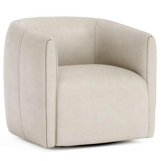Aline Leather Swivel Chair / 6923SL BERNHARDT