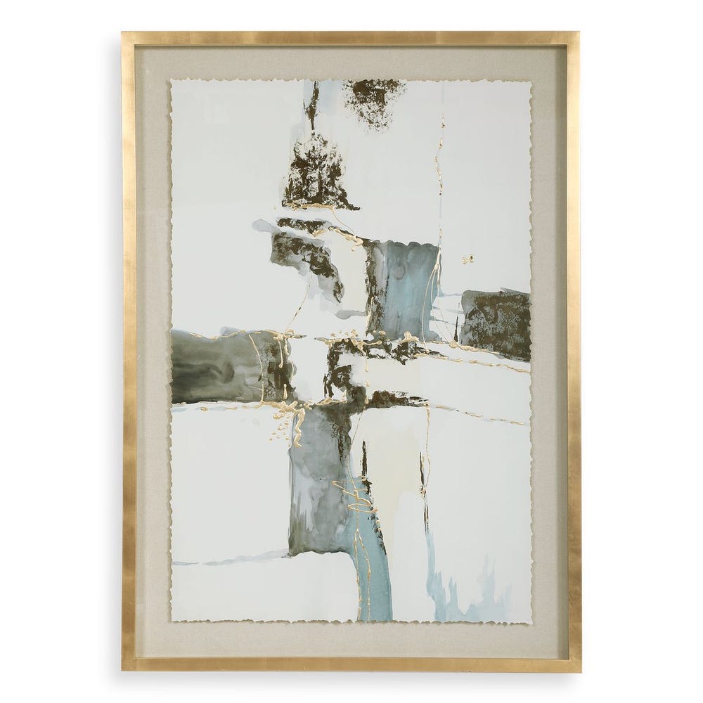 Crosswalk Framed Print / 35373 UTTERMOST