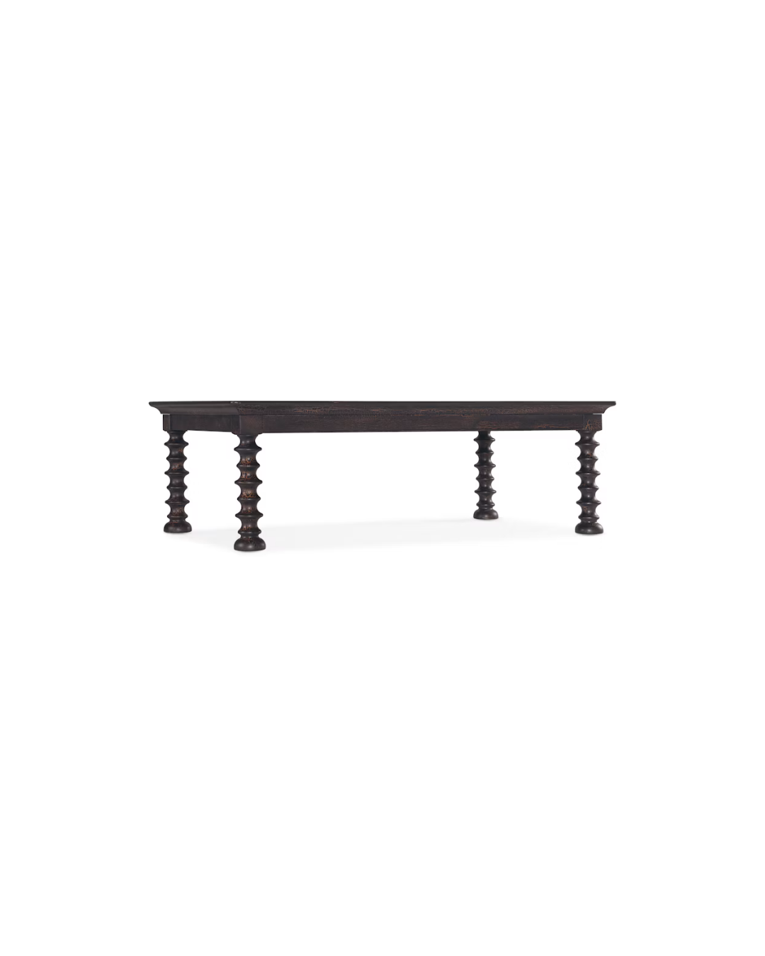 Big Sky Turned Leg Cocktail Table