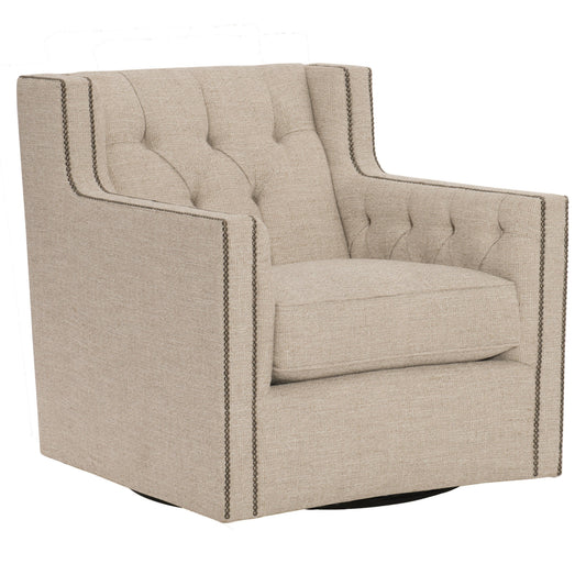Candace Fabric Swivel Chair /  B7272SC BERNHARDT