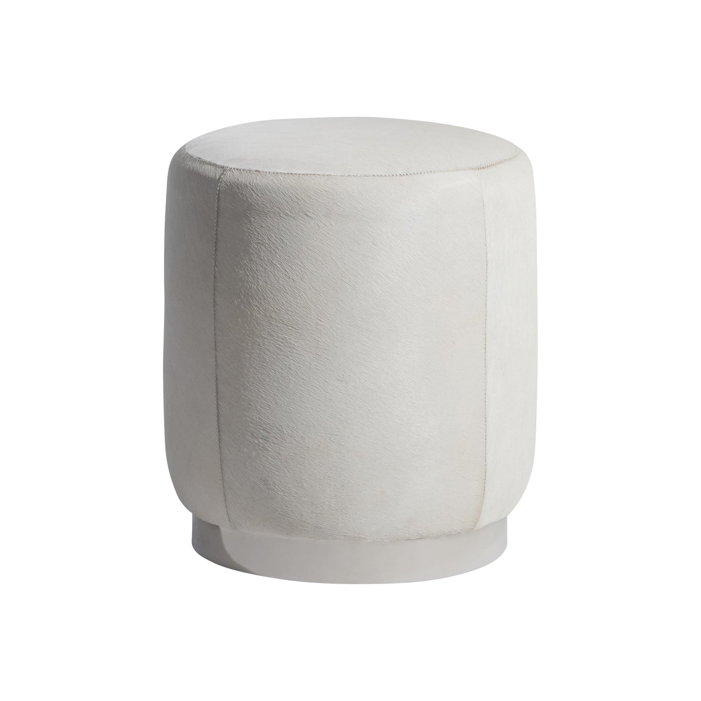 Ash leather ottoman / N1501O BERNHARDT