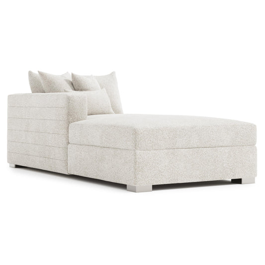 Helena Fabric Left Arm Chaise Metal Foot / N5138 BERNHARDT
