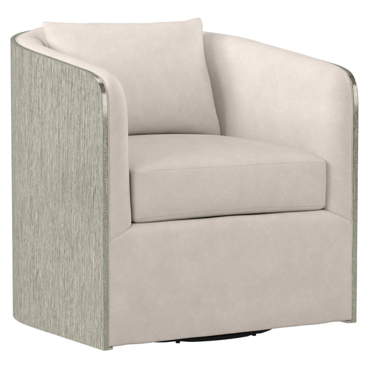 Eliot Leather Swivel Chair / N6813SL BERNHARDT