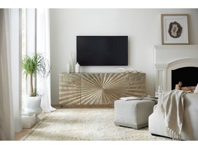 Big Bang 78in Entertainment Console / 5667-55478-SLV HOOKER