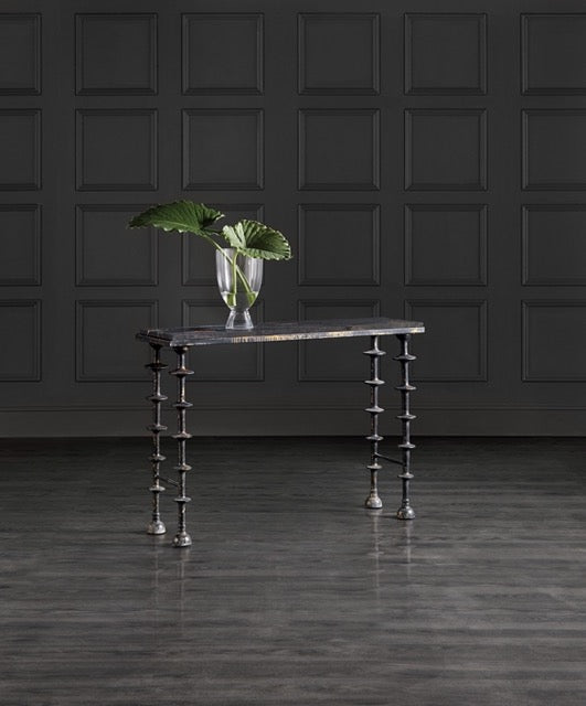 Melange Darcie Stone Top Hall Console /  628-85102-00 HOOKER