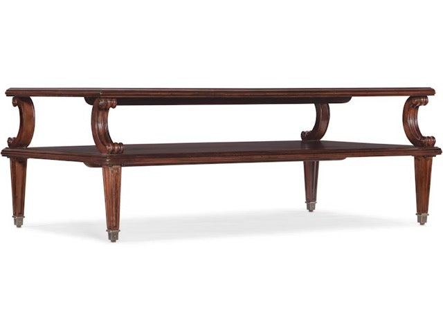 Charleston Rectangle Cocktail Table / 6750-80110-85 HOOKER