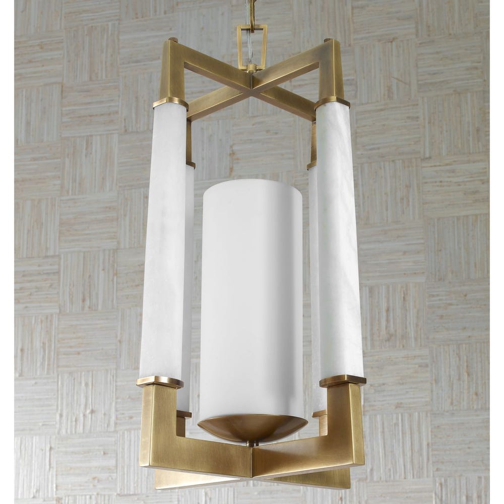 Alabaster Temple, 1 Lt Pendant / R21600