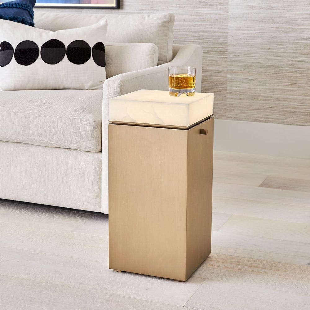 Enlighten Table Lamp - Brass Short / R25243