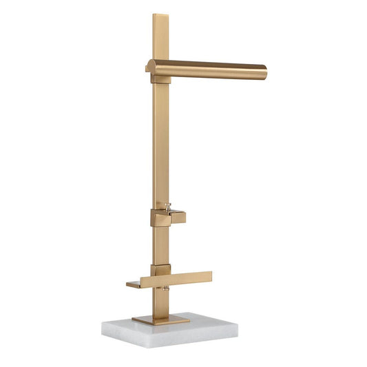 Lean On Me Lighted Easel - Marble/Brass / R30425-1 UTTERMOST