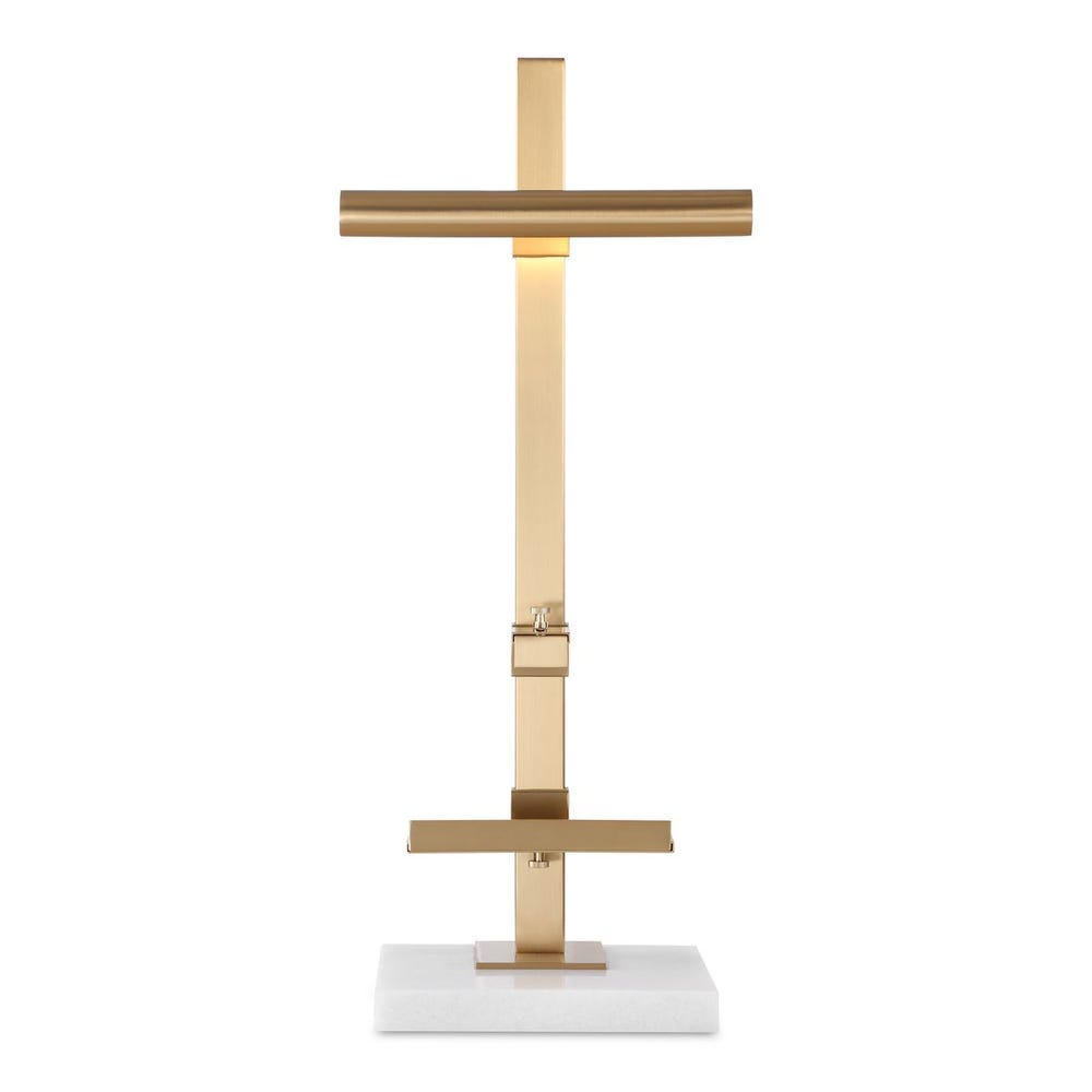 Lean On Me Lighted Easel - Marble/Brass / R30425-1 UTTERMOST