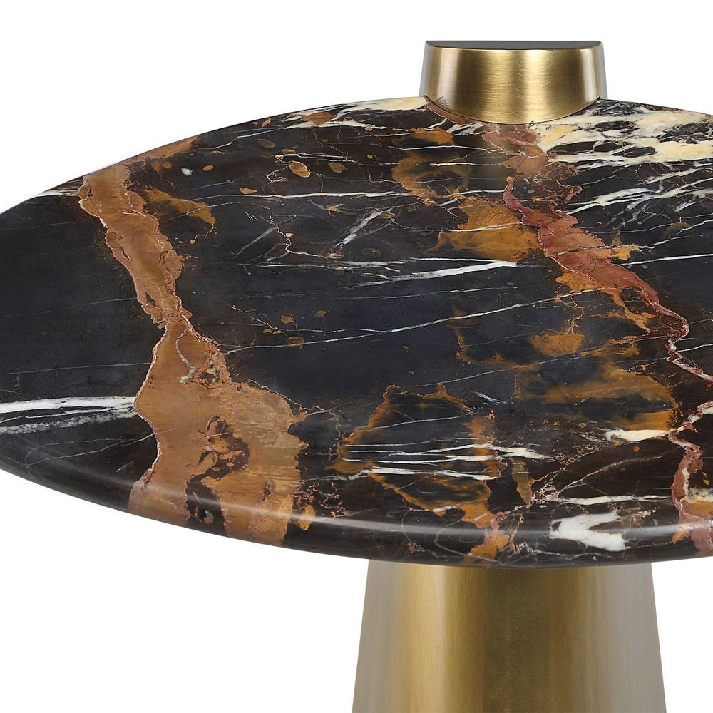 Strum Accent Table - Michelangelo Marble / R50040