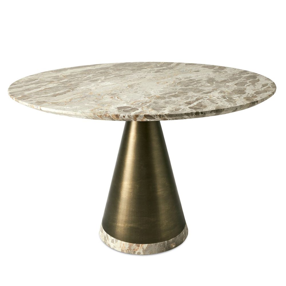 Conical Dining Table, 2 Cartons / R50234 UTTERMOST