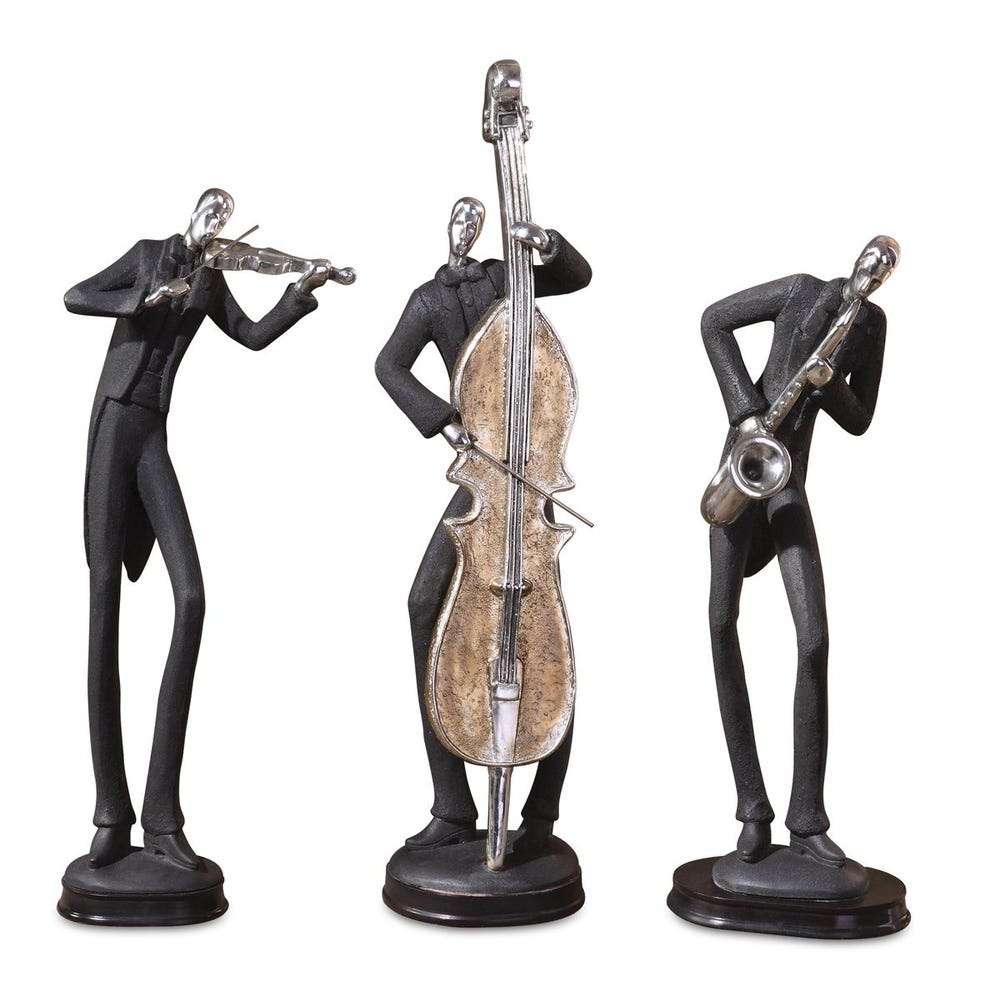 Musicians Figurines s/3 / 19061 UTTERMOST