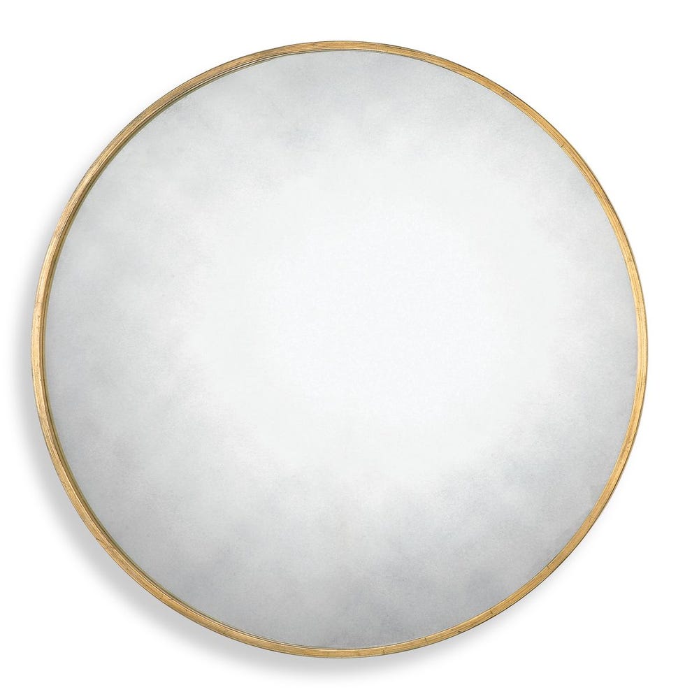 Junius Round Mirror, Gold / 13887 UTTERMOST