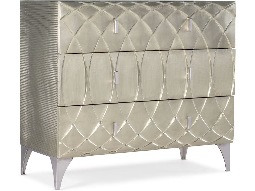 Melange Mathilda Three Drawer Chest / 628-85644-92