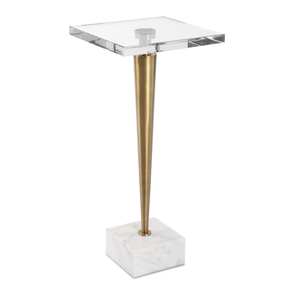 Campeiro Drink Table, Brass /  24950 UTTERMOST