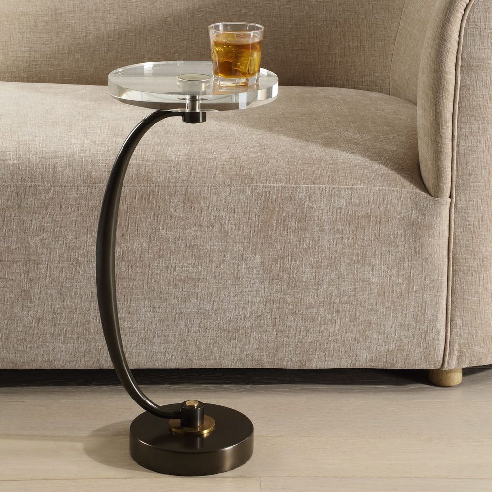 Waveney drink table bronze / 25145 UTTERMOST
