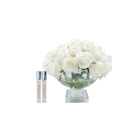 CPRB01 Cote Noire - Luxury Centerpiece 37 Güllü Koku Beyaz