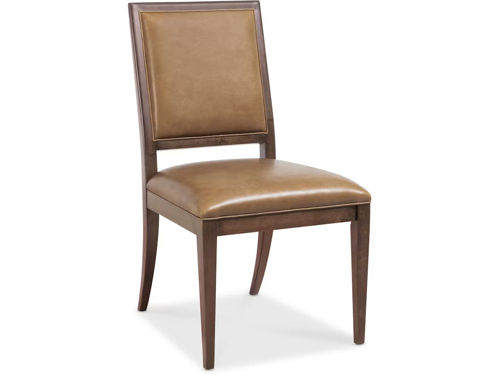 Archives leather Side Chair